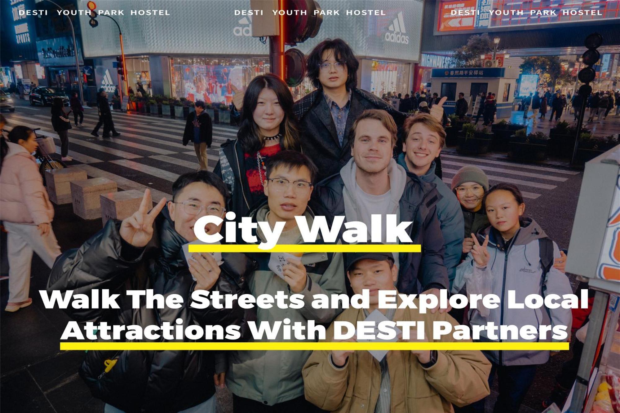 Chengdu Desti Youth Park Hostel Chunxi Road Εξωτερικό φωτογραφία