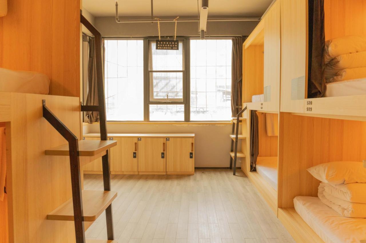Chengdu Desti Youth Park Hostel Chunxi Road Εξωτερικό φωτογραφία